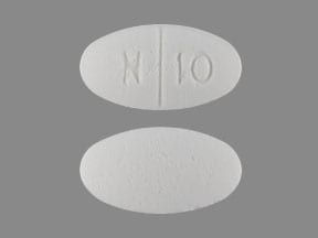 Image 1 - Imprint N 10 - benztropine 1 mg