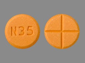 Image 1 - Imprint N35 - amphetamine/dextroamphetamine 30 mg