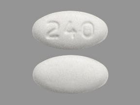 Image 1 - Imprint 240 - ondansetron 4 mg