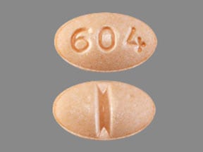 Image 1 - Imprint 604 - alprazolam 0.5 mg