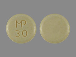 Image 1 - Imprint MP 30 - chlorthalidone 25 mg