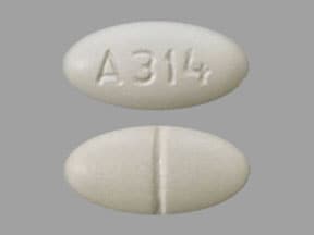 Imprint A314 - vigabatrin 500 mg