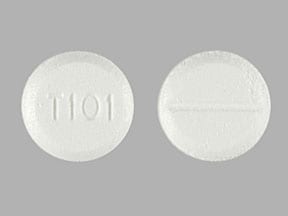 Image 1 - Imprint T101 - hyoscyamine 0.125 mg
