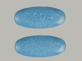 Image 1 - Imprint T504 - TL G-Fol OS calcium carbonate 500 mg / folic acid 1.1 mg / multivitamins and minerals