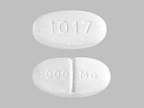 Image 1 - Imprint 1017 1000 MG - levetiracetam 1000 mg