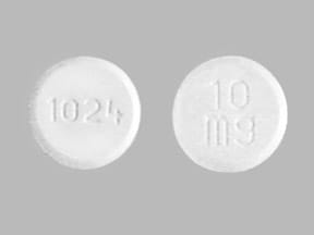 Image 1 - Imprint 1024 10 mg - amlodipine 10 mg