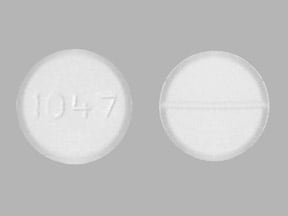 Image 1 - Imprint 1047 - lamotrigine 100 mg