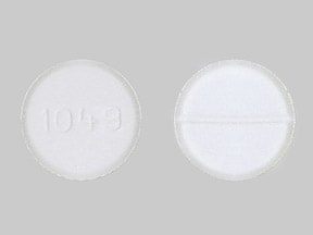 Image 1 - Imprint 1049 - lamotrigine 200 mg