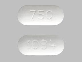 Image 1 - Imprint 750 1084 - levofloxacin 750 mg