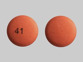 Imprint 41 - clopidogrel 75 mg (base)