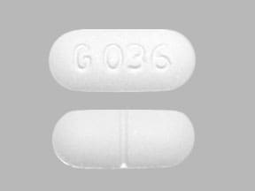 Image 1 - Imprint G 036 - Lortab 325 mg / 7.5 mg