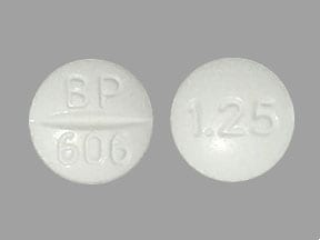 Image 1 - Imprint BP 606 1.25 - glyburide 1.25 mg