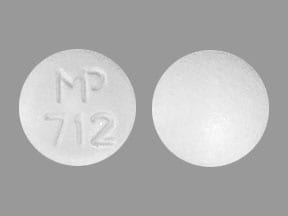 Image 1 - Imprint MP 712 - bisoprolol 10 mg