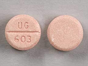 Image 1 - Imprint UG 603 - guaifenesin 200 mg