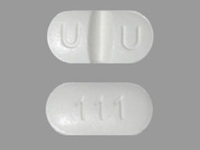 Image 1 - Imprint U U 111 - lamotrigine 25 mg