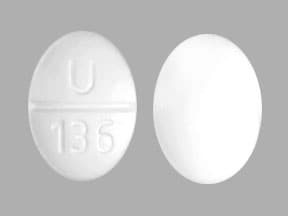 Image 1 - Imprint U 136 - clonidine 0.2 mg