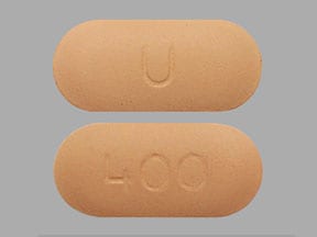 Image 1 - Imprint U 400 - quetiapine 400 mg