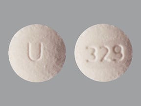 Image 1 - Imprint U 329 - solifenacin 10 mg