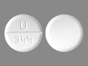 Image 1 - Imprint U 344 - baclofen 20 mg