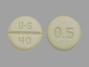 Image 1 - Imprint U-S 40 0.5 - bumetanide 0.5 mg