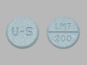 Image 1 - Imprint U-S LMT 200 - lamotrigine 200 mg