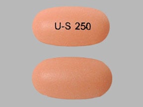 Image 1 - Imprint U-S 250 - divalproex sodium 250 mg