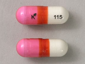 Image 1 - Imprint K 115 - diphenhydramine 25 mg