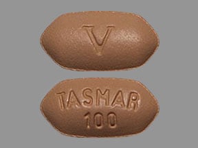 Imprint V TASMAR 100 - tolcapone 100 mg