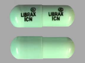 Image 1 - Imprint LIBRAX ICN LIBRAX ICN - chlordiazepoxide/clidinium 5 mg / 2.5 mg