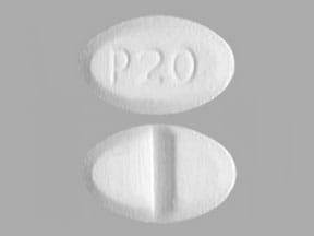 Image 1 - Imprint P20 - hydrocortisone 20 mg