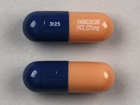 Imprint 3125 VANCOCIN HCL 125mg - Vancocin 125 mg