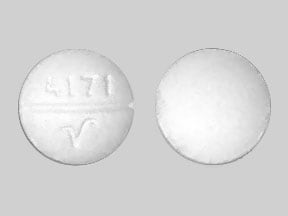Image 1 - Imprint 4171 V - meperidine 50 mg