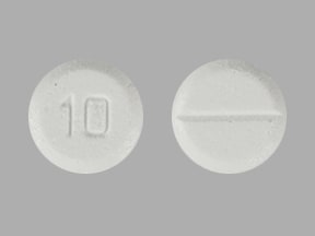 Pill Finder: 10 White Round - Medicine.com