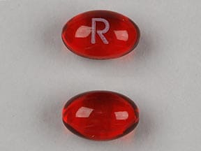 Image 1 - Imprint R - Robitussin CoughGels Long-Acting dextromethorphan hydrobromide 15 mg