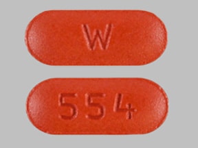 Image 1 - Imprint W 554 - risperidone 0.5 mg