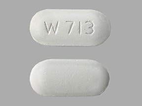 Image 1 - Imprint W 713 - cefprozil 500 mg