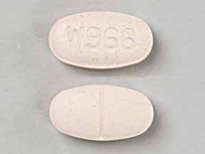 Image 1 - Imprint W966 - bethanechol 10 mg