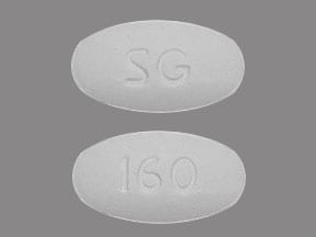 Image 1 - Imprint SG 160 - irbesartan 75 mg