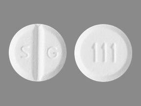 Image 1 - Imprint S G 111 - hydrochlorothiazide 25 mg