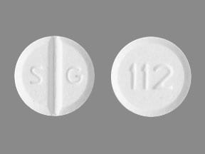 Image 1 - Imprint S G 112 - hydrochlorothiazide 50 mg