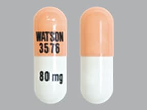WATSON 3576 80 mg - Morphine Sulfate Extended Release