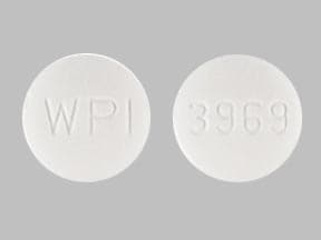 Image 1 - Imprint WPI 3969 - metronidazole 250 mg