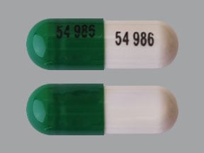Imprint 54 986 54 986 - flucytosine 250 mg