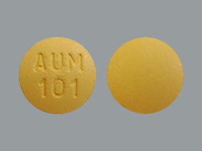 Image 1 - Imprint AUM 101 - montelukast 10 mg (base)