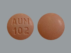 Image 1 - Imprint AUM 102 - montelukast 5 mg (base)
