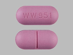 Image 1 - Imprint WW 951 - amoxicillin 875 mg