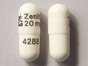 Imprint Logo Zenith 20 mg 4288 - nicardipine 20 mg