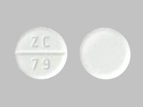 Image 1 - Imprint ZC 79 - lamotrigine 25 mg