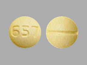 Image 1 - Imprint 657 - glyburide 2.5 mg