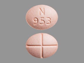 Image 1 - Imprint N 953 - amphetamine/dextroamphetamine 12.5 mg